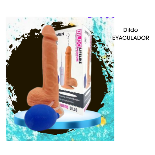 Dildo Eyaculador Realista Kairo con Chupa y Bomba de Eyaculación - Placer y Realismo en Cada Detalle