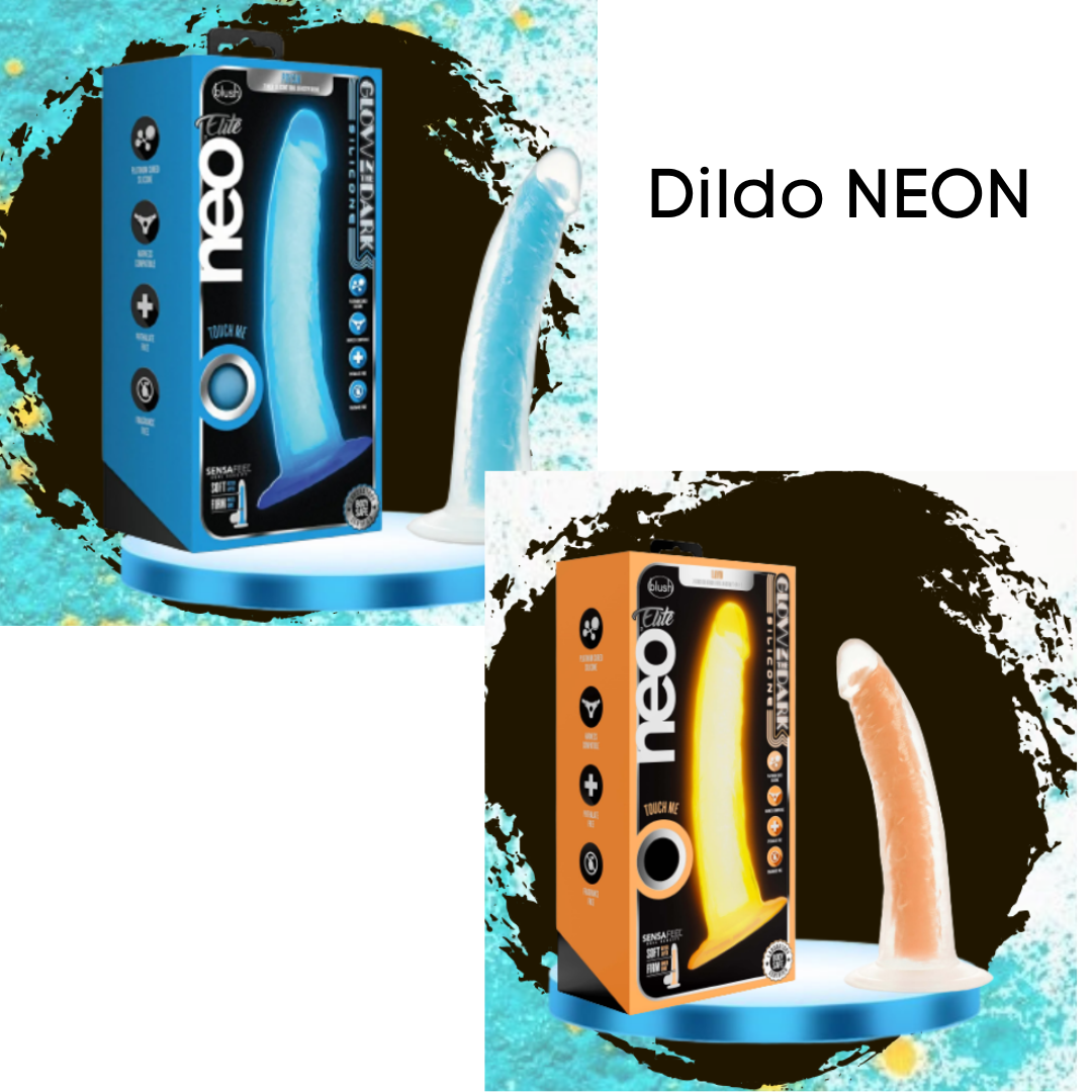 DILDO NEON JUGUETE SEXUAL