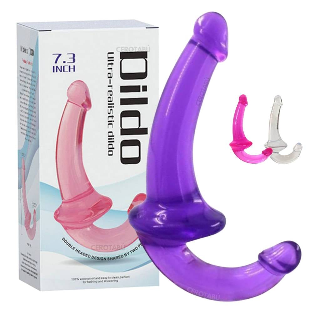 Dildo Colita Realista de 22 cm - Placer Intenso con Diseño Natural y Empaque Discreto